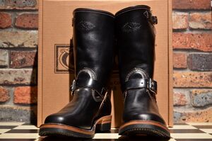 ★☆ Wesco ウエスコ MISTER LOU（ミスタールー） 7600 9.0E ホースハイド ブラック 馬革 黒 10インチ丈 エンジニアブーツ ☆★