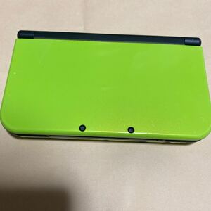 美品　new 3ds ll Nintendo ニンテンドー 任天堂 ライム ブラック 動作確認済み　送料無料