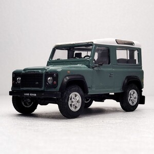 希少 1/43 ランドローバー ディフェンダー ショート イギリス車 オフロード 4WD 4駆 英国車 Land Rover Defender 昭和 名車 1円〜 011901