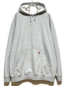 Carhartt ORIGINAL FIT MID WEIGHT HOODIE（XL）グレー カーハート ミッドウェイト フーディー パーカー プルオーバー 裏起毛