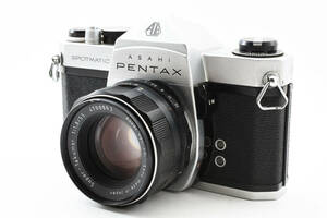 ★実用品★ ペンタックス PENTAX SPOTMATIC + Super-Takumar 55mm F1.8 後期 #0851 #913151 #0803