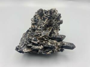 黒水晶　天然石　原石　鑑　賞石 重量350g