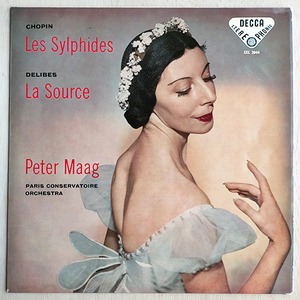 ★試聴できます★ DECCA / SXL 2044 / WIDE BAND / 大デッカ / ワイドバンド / PETER MAAG / LES SYLPHIDES / LA SOURCE