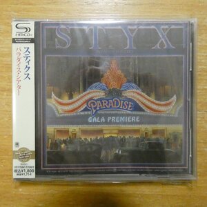 4988005677327;【未開封/SHM-CD】スティクス / パラダイス・シアター　UICY-25043