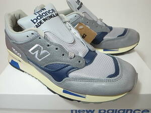 【送料無料 即決】NEW BALANCE UK製 M1500UKF 25.5cm US7.5新品 40TH ANNIVERSARY 英国生産 40周年記念GRAYグレー 灰色GREY 限定イギリス製