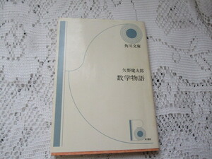 ☆数学物語　矢野健太郎　角川文庫☆