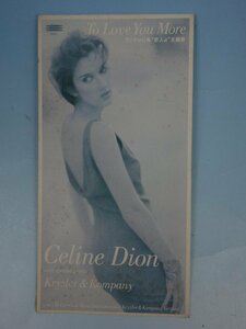 シングルCD Celine Dion セリーヌ・ディオン To Love You More フジテレビ系”恋人よ”主題歌