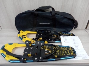 【中古良品】CAPTAIN STAG スノーシュー 27inc バッグ付き