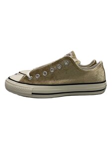 CONVERSE◆ローカットスニーカー/24cm/BEG/1SD236/CA-VELVET