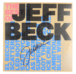 ★【 ジェフ・ベック ／ Jeff Beck 】直筆サイン入りLP★