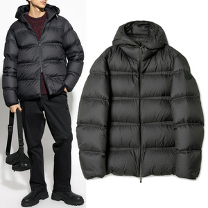 送料無料 MONCLER モンクレール MASAC 1A00195 597Y2 ブラック ダウン ブルゾン size 1