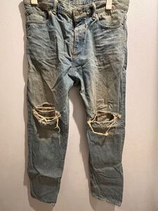 00s NOVE japanlavel archive grange denimpants damage goa 