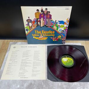 ３９７５　レコード　ＬＰ　赤盤　ビートルズ THE BEATLES　Yellow Submarine（イエロー・サブマリン）（AP-8610）