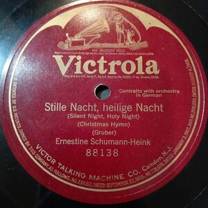 VIC12吋SP！Schumann.Heink③のレコード！器楽、声楽、室内楽など 歴史的名演多数