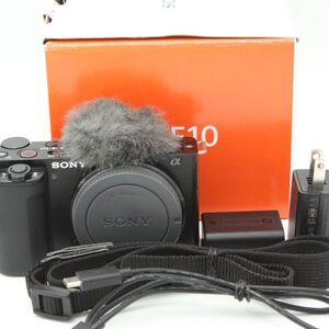 ≪極上美品≫ SONY VLOGCAM ZV-E10 ボディ #20241105-1011