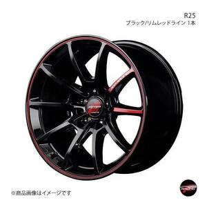 RMP RACING/R25 レガシィツーリングワゴン BP5/BPL 純正18インチ ホイール4本セット 【17×7.0J 5-100 INSET48 BK/リムレッドライン】