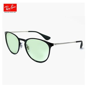 新品 レイバン サングラス rb3539 9268/2 54mm Ray-Ban ERIKA METAL metal エリカ メタル Mサイズ ブラック フレーム ライトカラー レンズ