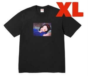 XL 即発送 国内正規 24FW Supreme Snow White Tee Black シュプリーム スノー ホワイト ティー ブラック 黒 白雪姫 半袖 Tシャツ メンズ