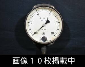 キハ40-579 圧力計 油圧 鉄道 電車部品 直径10cm ヴィンテージ 国鉄 放出品 昭和42年製 画像10枚掲載中