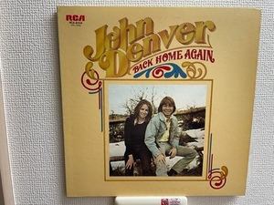 ジョン・デンヴァー　John Denver Back Home Again 国内盤　ワンオーナー