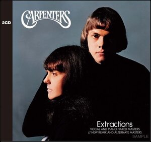 CARPENTERS - EXTRACTIONS: VOCAL AND PIANO NAKED MASTERS / NEW REMIX AND ALTERNATE MASTERS カーペンターズ