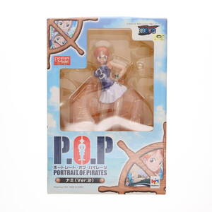 【中古】[FIG]エクセレントモデル Portrait.Of.Pirates P.O.P ワンピースシリーズ4 ナミ Ver.2 ONE PIECE 1/8 完成品 フィギュア メガハウ