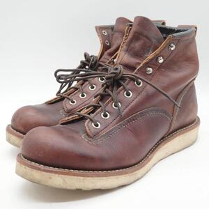 RED WING レッドウィング レザー ブーツ 7.5D 25.5cm 2906 ブラウン 本革 完売モデル