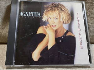 AGNETHA FALTSKOG (ABBA) - I STAND ALONE 32XD-940 国内初版 日本盤 廃盤 レア盤