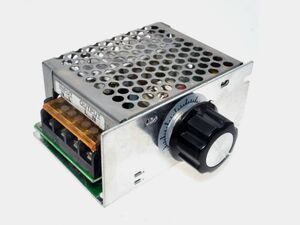 ◆小型強力800～1600W 電力コントローラ100～220V ☆6/ 調光電圧コントローラ ランプ/ヒーター/モーター回転数制御/扇風機/グラインダー　