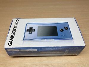 新品電池交換済み　 ゲームボーイミクロ　パールブルー　付属品あり　 任天堂 Nintendo ニンテンドー GAMEBOY micro OXY-001