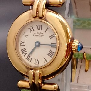 カルティエ Cartier 腕時計 動作品 590002（マストコリゼ925） レディース 3555966