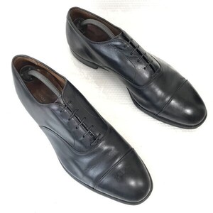 80s-90s/旧ロゴ/ビンテージ★オールデン/ALDEN★923/ストレートチップ【12D/29.5-30.0/黒/BLACK】内羽根/靴/ビジネス/dress shoes◆pG-178