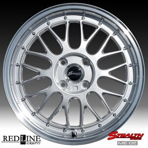 ■ 新製品 ステルスレーシング ME02 ■ ドレスアップサイズ 軽四用 16inx5.5J　GOODYEAR LS EXE 165/45R16 タイヤ付4本セット