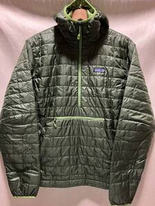 新品 patagonia ナノパフビビープルオーバー M SP16 廃番希少品 プリマロフト パッカブル フーディ パーカー ジャケット ダウンセーター