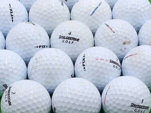 Bランク BRIDGESTONE GOLF ホワイト混合 20個セット ロストボール