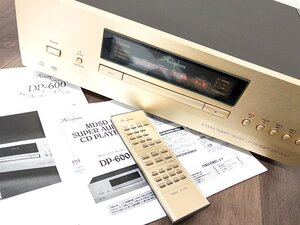 ▲Accuphase DP-600 MDSD スーパーオーディオCDプレーヤー リモコン付属 アキュフェーズ▲