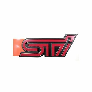 【正規品】 スバル純正部品 STIエンブレム 1個 チェリーレッド リア リヤ リアオーナメント フォレスター BRZ ST91053EZ030