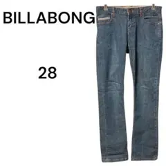 【BILLABONG】デニムパンツ　28サイズ　ストレート　スパンデックス