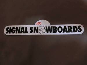 ★USA入手 シグナル【signal】snowboards 棒状 ロゴステッカー★