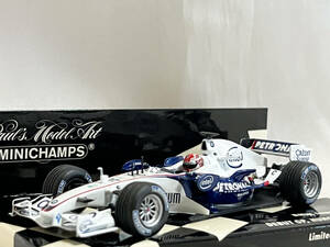 ミニチャンプス 1/43 BMW ザウバー F1.06 2006 ハンガリーGP ロバート・クビサ デビュー戦　 