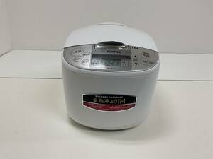 【A376】中古品　ZOJIRUSHI　象印　豪熱沸とうIH　IH炊飯ジャー　NP-XB18型　WAホワイト　1.8L　2021年製　動作確認済