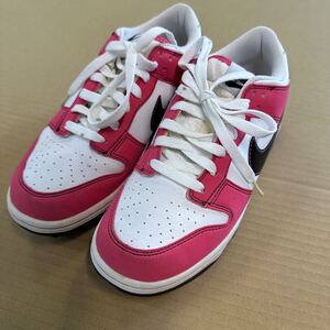 NIKE Dunk LOW ゴルフ　24.5 ピンクホワイト