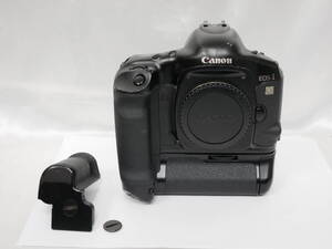 #0705 CANON EOS-1V PB-E2 パワードライブ付き 一眼レフフィルムカメラ