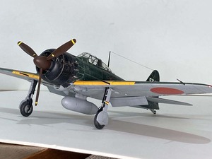 【atsudra工房完成品】1/32 零戦52型 第253海軍航空隊 岩本飛曹長 ラバウル 1944年2月★