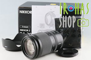 Nikon Nikkor Z 24-200mm F/4-6.3 VR Lens With Box #54956L5