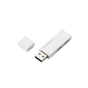 まとめ得 エレコム USBメモリー/USB2.0対応/セキュリティ機能対応/16GB/ホワイト MF-MSU2B16GWH x [2個] /l