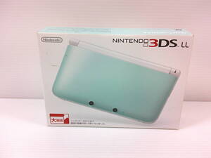 【25】Nintendo 3DS LL ニンテンドー3DS LL 本体 ミント×ホワイト