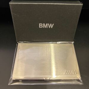 箱付き未使用★BMW M オリジナル カードケース 名刺入れ　純正　ノベルティ★非売品