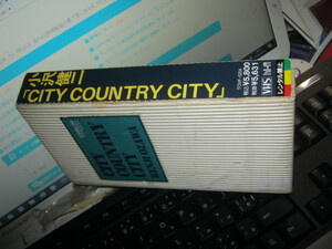 小沢健二 KENJI OZAWA / CITY COUNTRY CITY 帯付 特殊ケース入りVHS フリッパーズギター