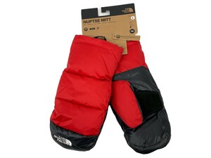 THE NORTH FACE (ザノースフェイス) NUPTSE MITT ヌプシ ミット ミトングローブ 手袋 海外企画 NF0A4SFZ682 L レッド /036